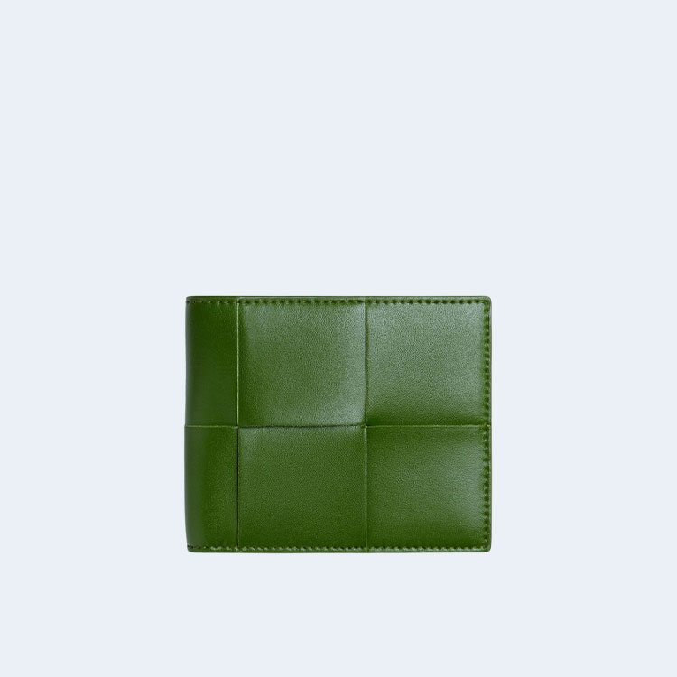 보테가 베네타 인트레치아토 아보카도 반지갑